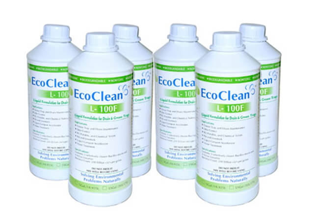 Khử mùi hôi nhà vệ sinh với EcoClean L100F dạng chai lỏng